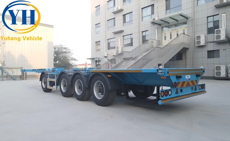 45 Feet Skeletal Trailer-YUHANG VEHICLE 45 Feet Skeletal Trailer-YUHANG VEHICLE
