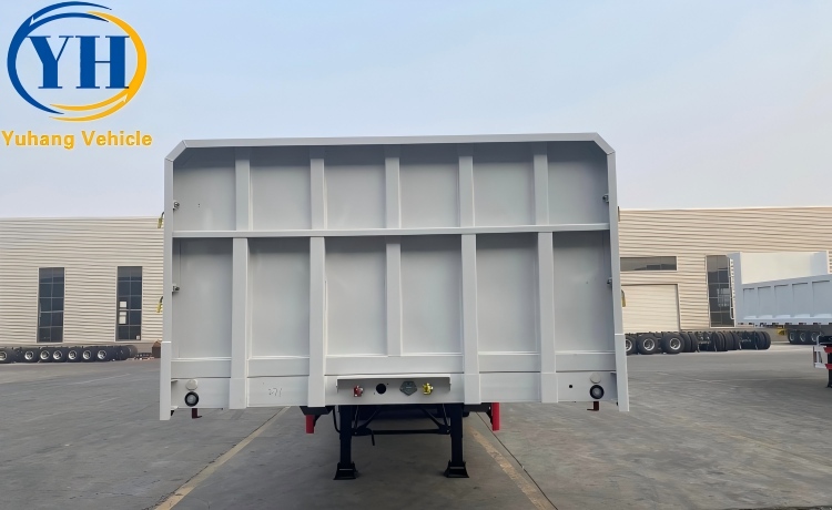 Drop Side Trailer for Sale-YUHANG VEHICLE Drop Side Trailer for Sale-YUHANG VEHICLE