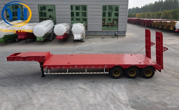 60 Ton Lowbed Trailer-YUHANG VEHICLE 60 Ton Lowbed Trailer-YUHANG VEHICLE