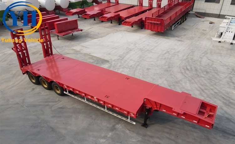 60 Ton Lowbed Trailer-YUHANG VEHICLE 60 Ton Lowbed Trailer-YUHANG VEHICLE