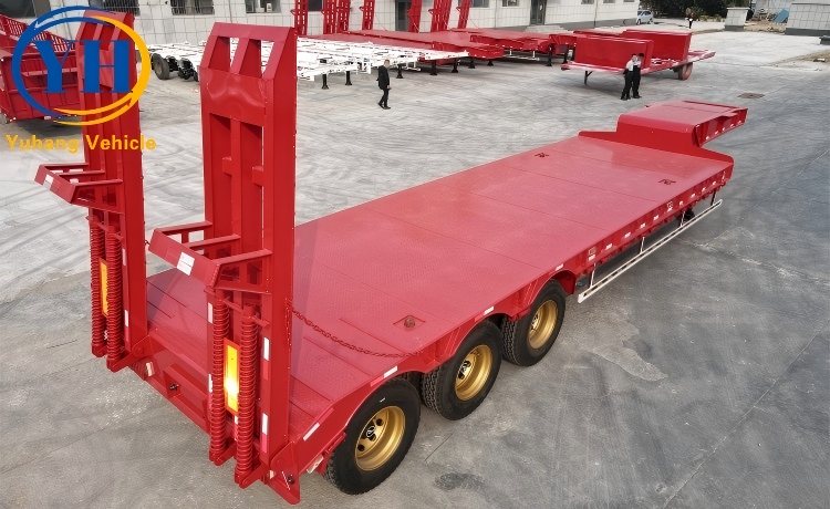 60 Ton Lowbed Trailer-YUHANG VEHICLE 60 Ton Lowbed Trailer-YUHANG VEHICLE