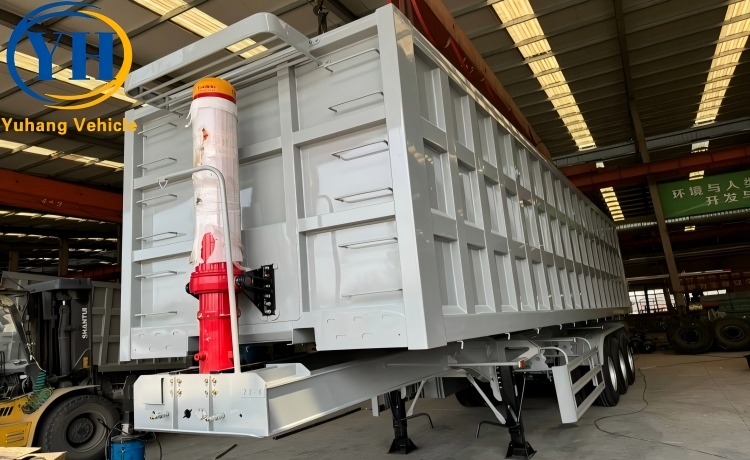 60T Tipping Trailer for Sale-YUHANG VEHICLE 60T Tipping Trailer for Sale-YUHANG VEHICLE