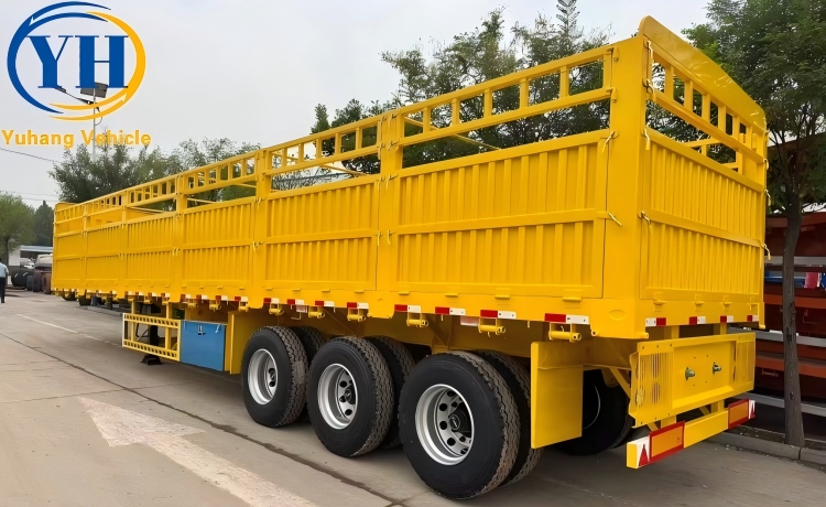 Livestock Fence Semi Trailer-YUHANG VEHICLE Livestock Fence Semi Trailer-YUHANG VEHICLE
