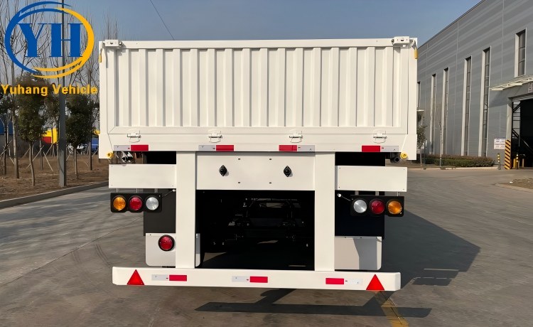 2 Axle 60 Ton Trailer with Dropsides for Sale In Côte d’Ivoire-YUHANG VEHICLE 2 Axle 60 Ton Trailer with Dropsides for Sale In Côte d’Ivoire-YUHANG VEHICLE