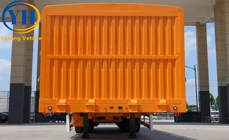 5 Axle 100T Fence Semi Trailer is ready to be shipped to Botswana-YUHANG VEHICLE 5 Axle 100T Fence Semi Trailer is ready to be shipped to Botswana-YUHANG VEHICLE