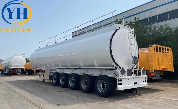 50000 Liters 5 Axle Oil Tanker Trailer will be sent to Luanda, Angola-YUHANG VEHICLE 50000 Liters 5 Axle Oil Tanker Trailer will be sent to Luanda, Angola-YUHANG VEHICLE