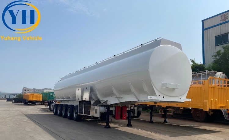 50000 Liters 5 Axle Oil Tanker Trailer will be sent to Luanda, Angola-YUHANG VEHICLE 50000 Liters 5 Axle Oil Tanker Trailer will be sent to Luanda, Angola-YUHANG VEHICLE