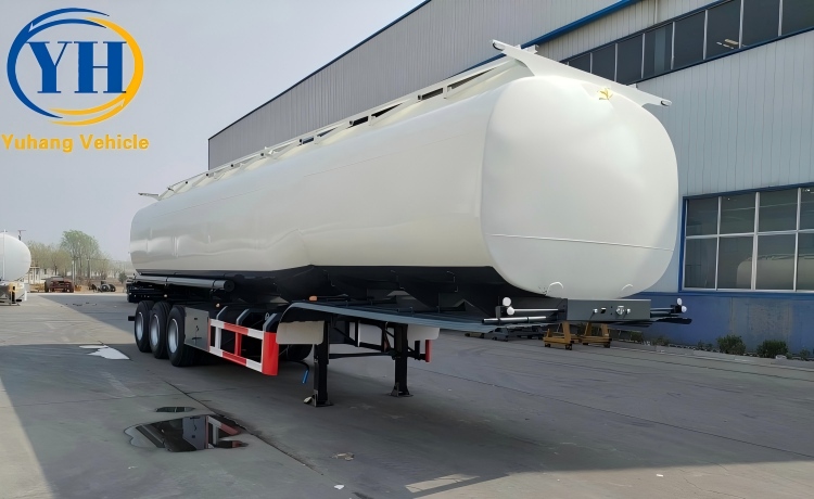 45000 Liters Fuel Tank Semi Trailer has been sent to Ghana-YUHANG VEHICLE 45000 Liters Fuel Tank Semi Trailer has been sent to Ghana-YUHANG VEHICLE