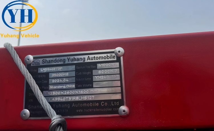 12.3M/15M Flat Deck Trailer for Sale In Mexico-YUHANG VEHICLE 12.3M/15M Flat Deck Trailer for Sale In Mexico-YUHANG VEHICLE