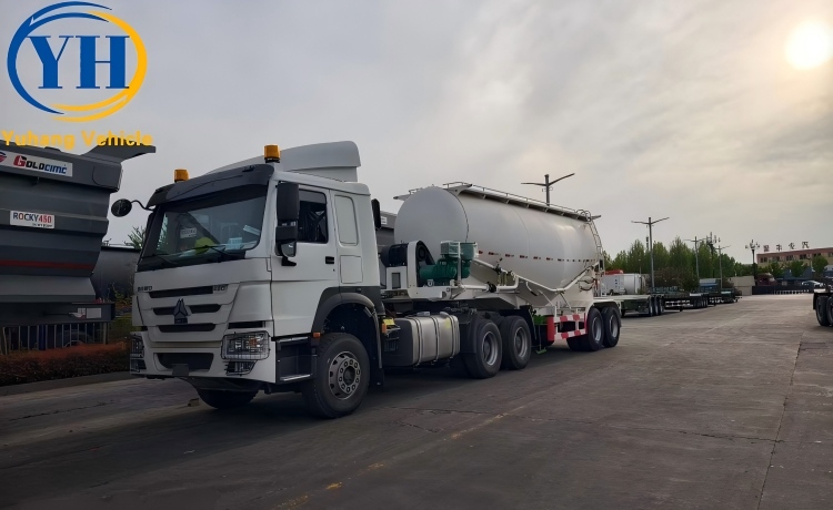50 Ton Bulk Cement Transport Trailer is ready to be sent to Saudi Arabia-YUHANG VEHICLE 50 Ton Bulk Cement Transport Trailer is ready to be sent to Saudi Arabia-YUHANG VEHICLE