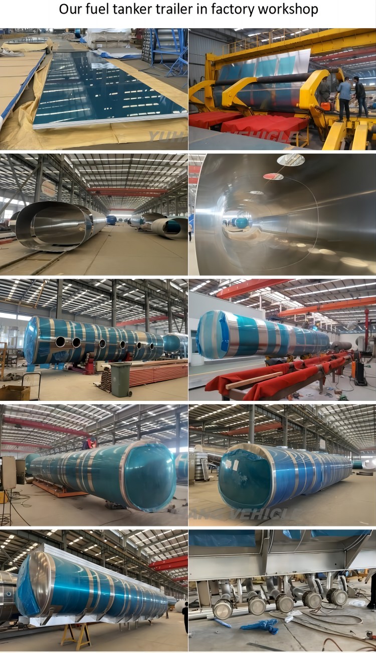 Fuel Tanker Trailer for Sale-YUHANG VEHICLE Fuel Tanker Trailer for Sale-YUHANG VEHICLE
