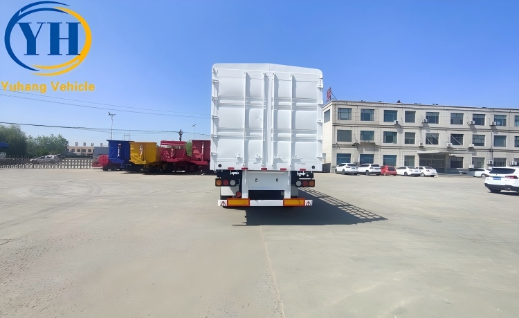 Tri Axle Fence Truck Trailer will be sent to Tanzania-YUHANG VEHICLE Tri Axle Fence Truck Trailer will be sent to Tanzania-YUHANG VEHICLE