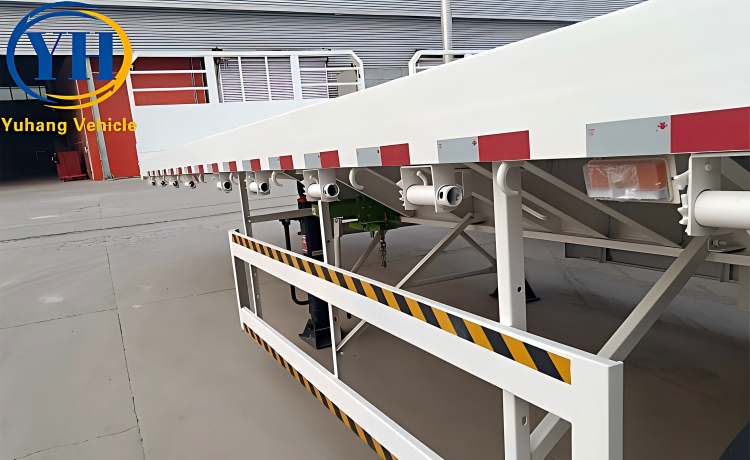 40 Foot Container Flatbed Trailer ready ship to Panama-YUHANG VEHICLE 40 Foot Container Flatbed Trailer ready ship to Panama-YUHANG VEHICLE