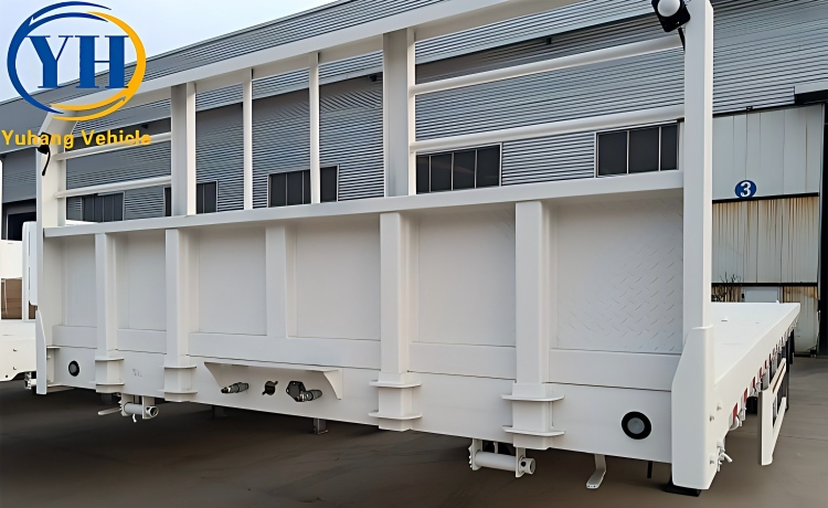 40 Foot Container Flatbed Trailer ready ship to Panama-YUHANG VEHICLE 40 Foot Container Flatbed Trailer ready ship to Panama-YUHANG VEHICLE