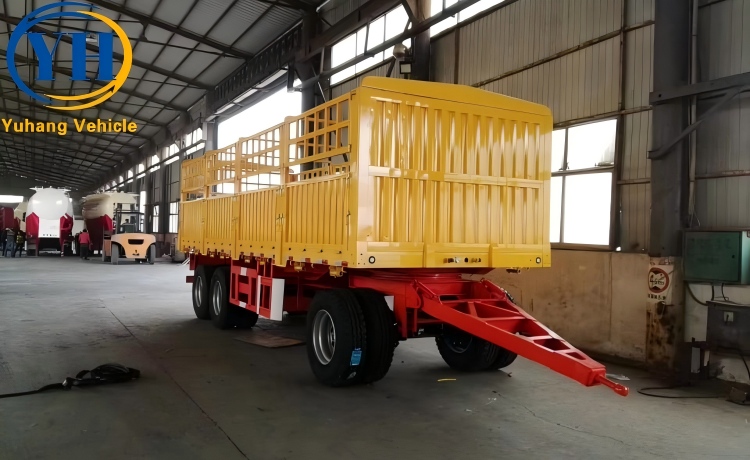 30 Ton Full Fence Trailer will be shipped to Congo-YUHANG VEHICLE 30 Ton Full Fence Trailer will be shipped to Congo-YUHANG VEHICLE