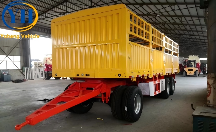 30 Ton Full Fence Trailer will be shipped to Congo-YUHANG VEHICLE 30 Ton Full Fence Trailer will be shipped to Congo-YUHANG VEHICLE