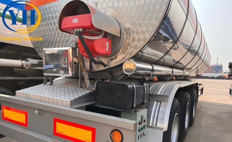 45000L Aluminum Alloy Tanker Trailer is ready to be shipped to Cameroon-YUHANG VEHICLE 45000L Aluminum Alloy Tanker Trailer is ready to be shipped to Cameroon-YUHANG VEHICLE