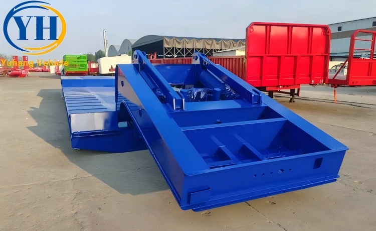 80 Ton Removable Gooseneck Trailer is shipped to Panama-YUHANG VEHICLE 80 Ton Removable Gooseneck Trailer is shipped to Panama-YUHANG VEHICLE