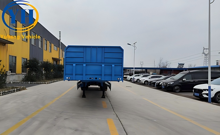 Triple Axle Flatbed Container Trailer will be shipped to Costa Rica-YUHANG VEHICLE Triple Axle Flatbed Container Trailer will be shipped to Costa Rica-YUHANG VEHICLE