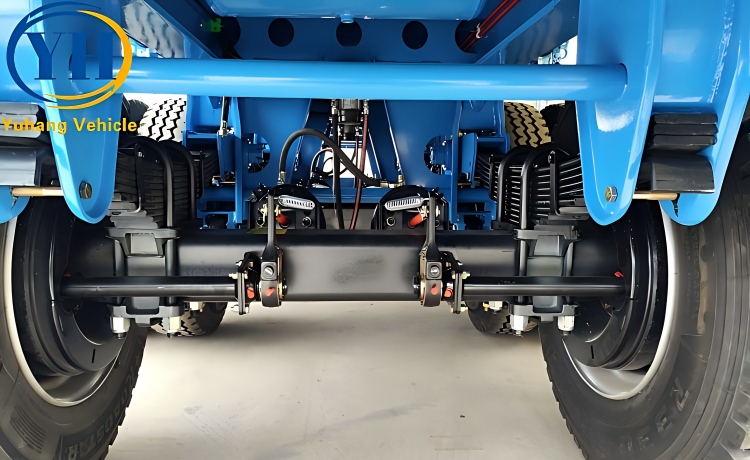 Triple Axle Flatbed Container Trailer will be shipped to Costa Rica-YUHANG VEHICLE Triple Axle Flatbed Container Trailer will be shipped to Costa Rica-YUHANG VEHICLE