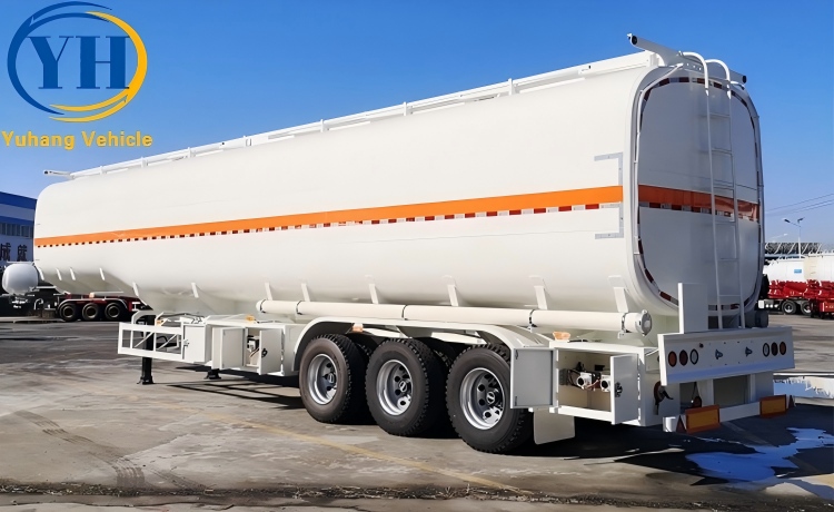 46000 Liters Fuel Tanker Trailer will be sent to Togo-YUHANG VEHICLE 46000 Liters Fuel Tanker Trailer will be sent to Togo-YUHANG VEHICLE