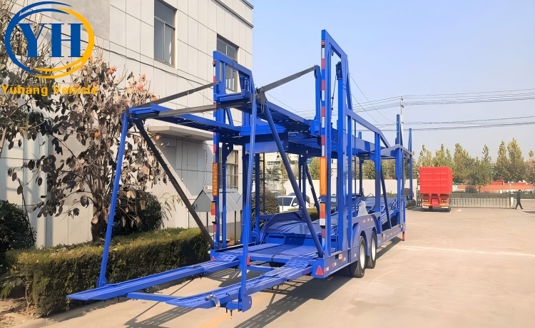 8 Unit Car Transport Trailer will be shipped to Ghana-YUHANG VEHICLE 8 Unit Car Transport Trailer will be shipped to Ghana-YUHANG VEHICLE