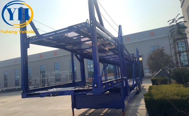 8 Unit Car Transport Trailer will be shipped to Ghana-YUHANG VEHICLE 8 Unit Car Transport Trailer will be shipped to Ghana-YUHANG VEHICLE