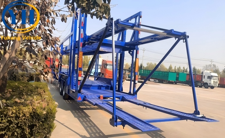 8 Unit Car Transport Trailer will be shipped to Ghana-YUHANG VEHICLE 8 Unit Car Transport Trailer will be shipped to Ghana-YUHANG VEHICLE