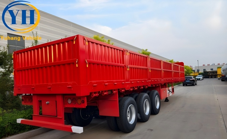 60 Ton Dropside Trailer will be sent to Oman-YUHANG VEHICLE 60 Ton Dropside Trailer will be sent to Oman-YUHANG VEHICLE
