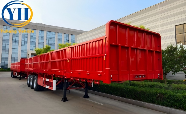 60 Ton Dropside Trailer will be sent to Oman-YUHANG VEHICLE 60 Ton Dropside Trailer will be sent to Oman-YUHANG VEHICLE