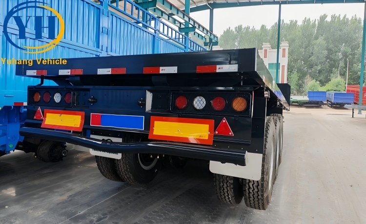 40 Feet Flat Deck Trailer will be sent to Tanzania-YUHANG VEHICLE 40 Feet Flat Deck Trailer will be sent to Tanzania-YUHANG VEHICLE