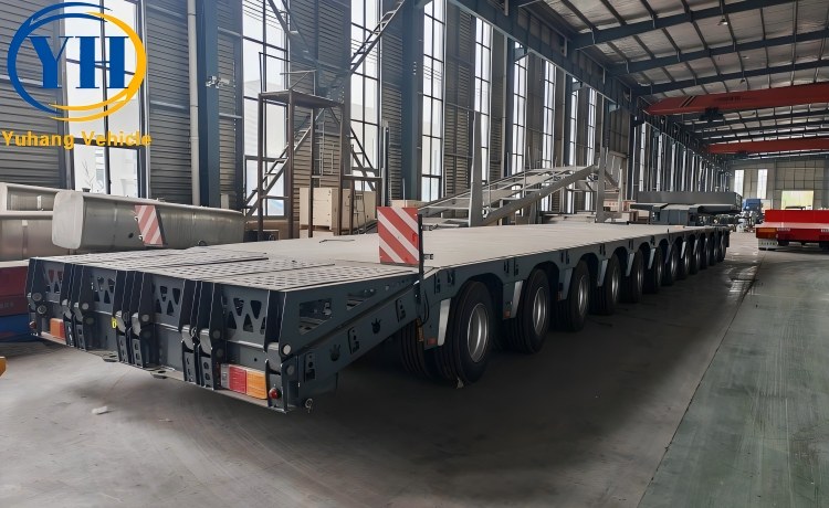 Good Price 12 Axle Wind Turbine Transport Trailer will be sent to Mexico-YUHANG VEHICLE Good Price 12 Axle Wind Turbine Transport Trailer will be sent to Mexico-YUHANG VEHICLE