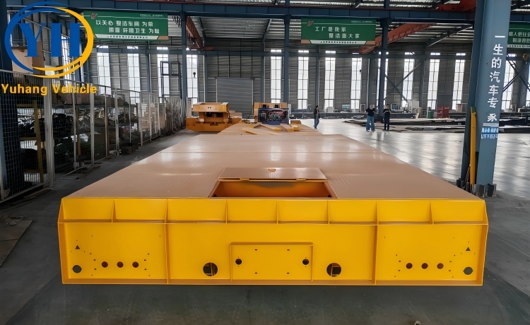 100 Ton Detachable Gooseneck Lowboy Trailer will be sent to Côte d’Ivoire-YUHANG VEHICLE 100 Ton Detachable Gooseneck Lowboy Trailer will be sent to Côte d’Ivoire-YUHANG VEHICLE