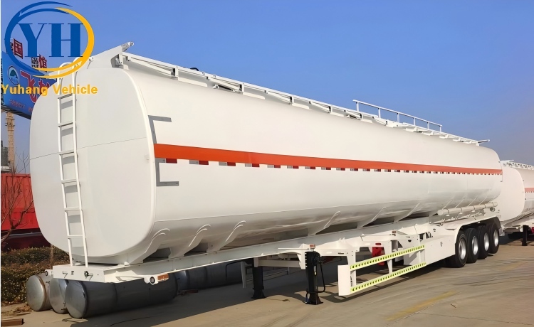 50000 Liter Oil Tanker Trailer will be shipped to Zimbabwe-YUHANG VEHICLE 50000 Liter Oil Tanker Trailer will be shipped to Zimbabwe-YUHANG VEHICLE