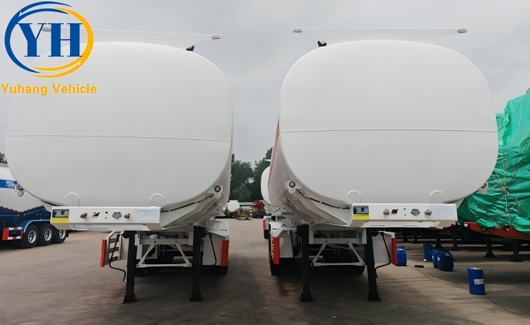45,000 Liter Fuel Tanker Trailer will be sent to Zambia-YUHANG VEHICLE 45,000 Liter Fuel Tanker Trailer will be sent to Zambia-YUHANG VEHICLE