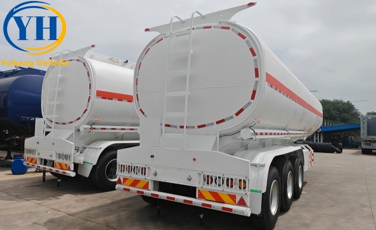 45,000 Liter Fuel Tanker Trailer will be sent to Zambia-YUHANG VEHICLE 45,000 Liter Fuel Tanker Trailer will be sent to Zambia-YUHANG VEHICLE