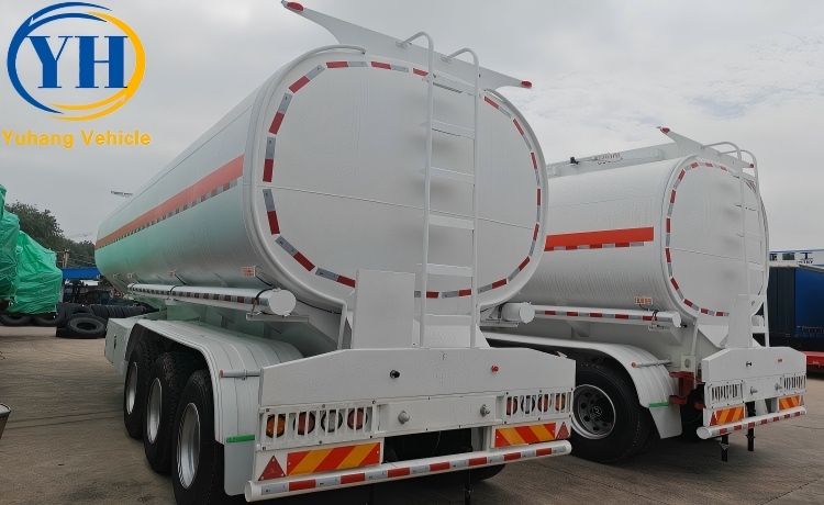 45,000 Liter Fuel Tanker Trailer will be sent to Zambia-YUHANG VEHICLE 45,000 Liter Fuel Tanker Trailer will be sent to Zambia-YUHANG VEHICLE