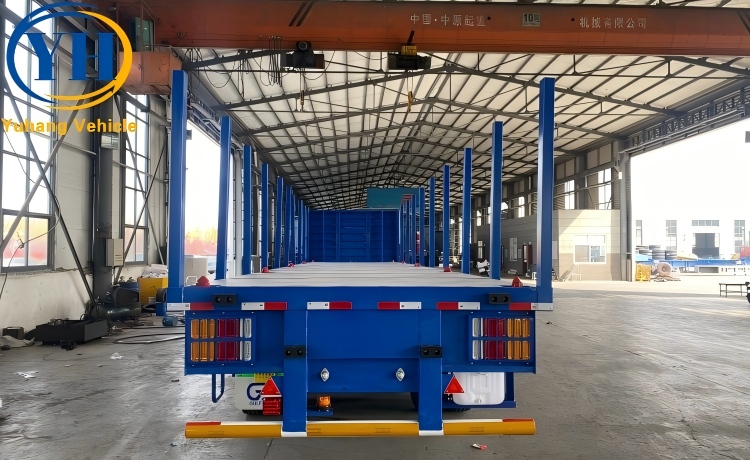 50 Ton Timber Semi Trailer for Sale-YUHANG VEHICLE 50 Ton Timber Semi Trailer for Sale-YUHANG VEHICLE