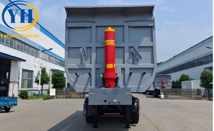 3 Axle Dump Trailer will be sent to Ghana-YUHANG VEHICLE 3 Axle Dump Trailer will be sent to Ghana-YUHANG VEHICLE